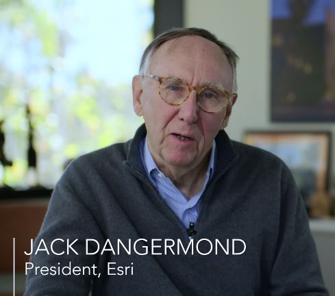 Jack Dangermond, fondatore di ESRI foto profilo di Jack Dangermond, fondatore di ESRI