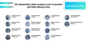 lista nuovi membri 2019 di Italia Startup Club