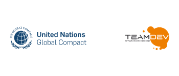 TeamDev è parte del network internazionale del Global Compact, un’iniziativa che promuove un’economia sostenibile focalizzando la propria strategia sulla cittadinanza d'impresa