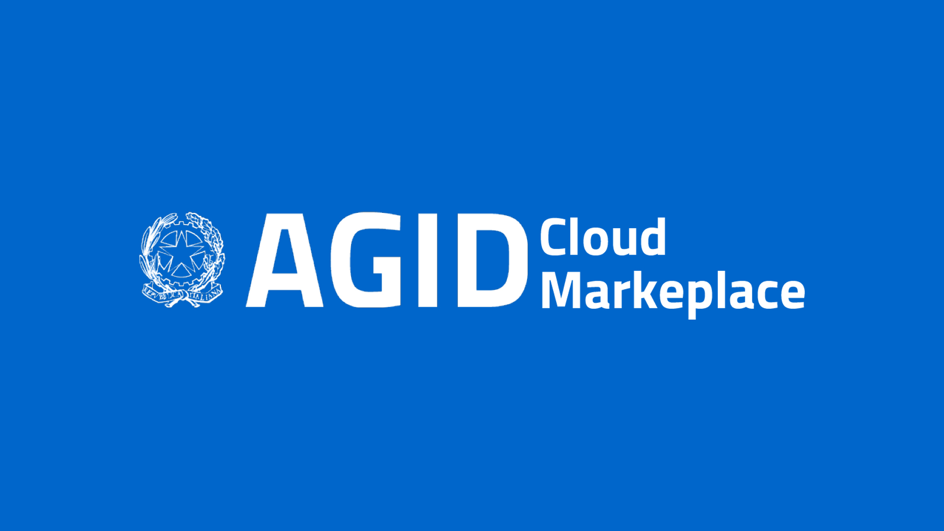 AGID Cloud Marketplace